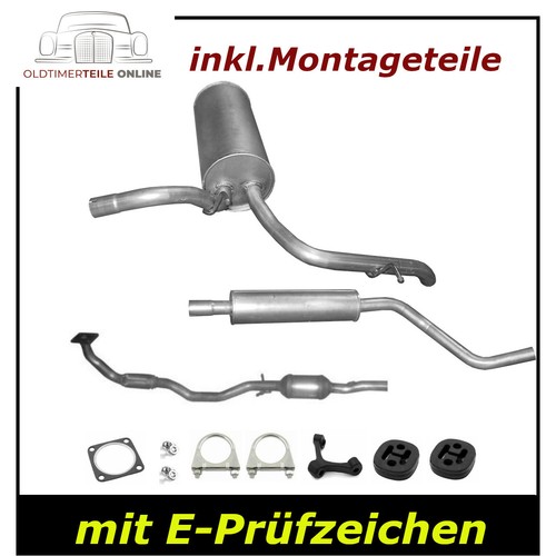 Auspuff set für audi 8z0 - set,
