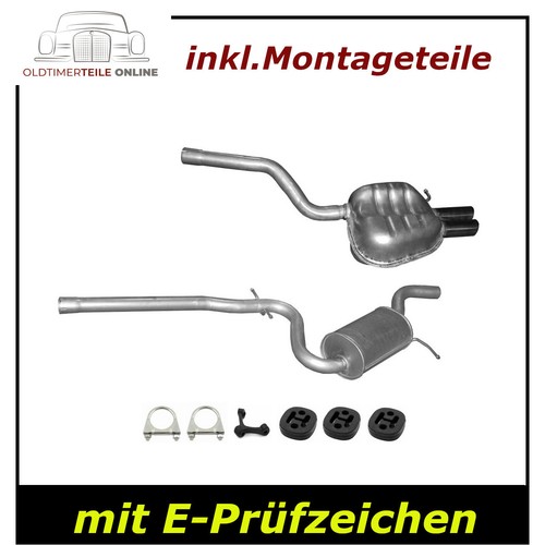Auspuff set für - set,
