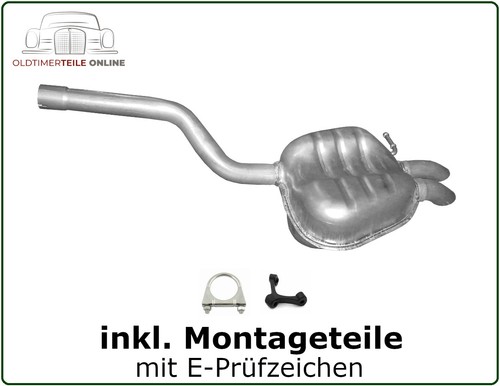 Endschalldämpfer für - , vw