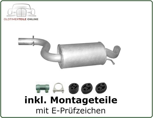 Mittelschalldämpfer für seat - für,
