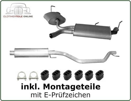 Auspuff set für signum - auspuff, 2.0