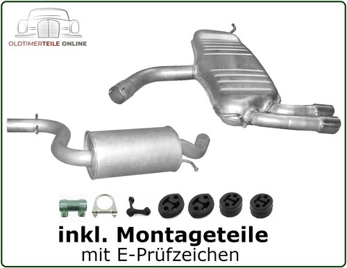 Auspuff set für - für, leon