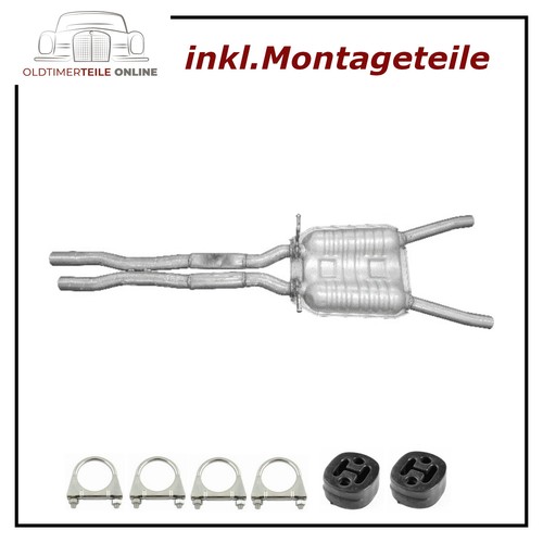 Mittelschalldämpfer passat - mittelschalldämpfer,