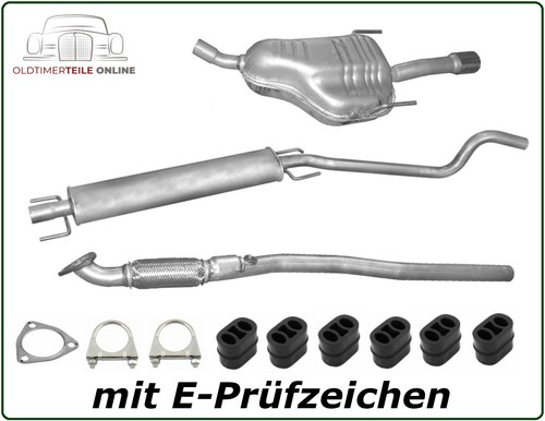 Auspuffanlage für opel astra - für,