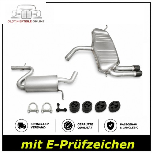 Auspuff set für seat - auspuff, altea
