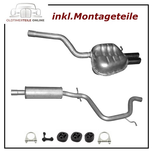 Auspuff set skoda octavia - auspuff, 2,0