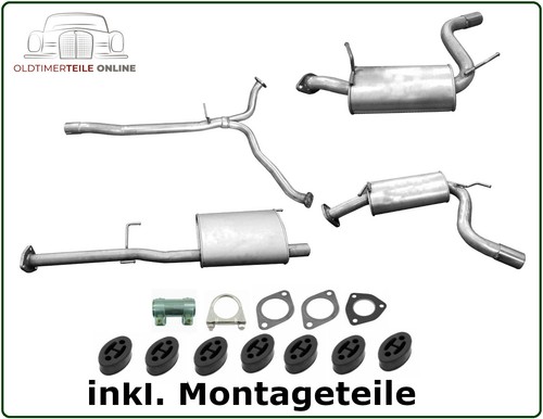 Auspuffanlage für chevrolet - für,
