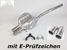 Endschalldämpfer für Skoda