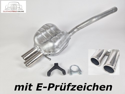 Endschalldämpfer für skoda - endschalldämpfer,