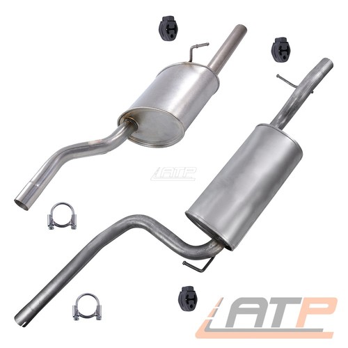 Auspuffanlage mittel - auspuffanlage, mittel-