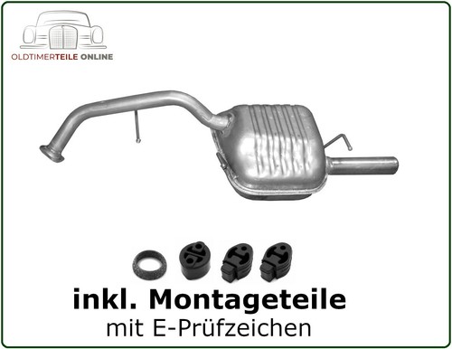 Endschalldämpfer neu für - endschalldämpfer,