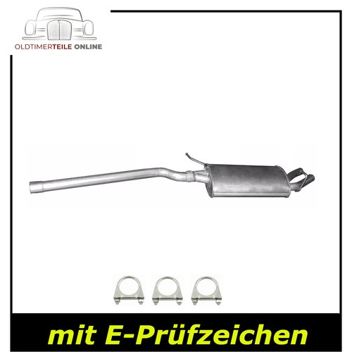 Mittelschalldämpfer neu für - mittelschalldämpfer,