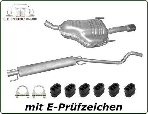 Auspuff set opel - auspuff, astra