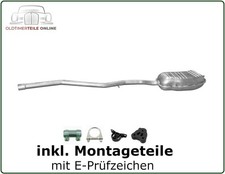 Endschalldämpfer für BMW E46