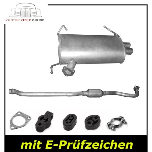 Auspuff set citroen crosser - auspuff,