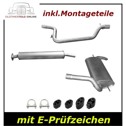Auspuffanlage für ford - auspuffanlage,