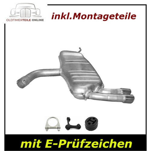 Endschalldämpfer für golf - für,